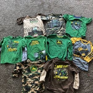 Size 7 John Deere shirts